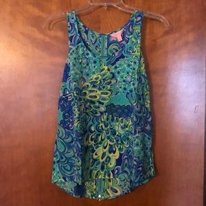 Lilly Pulitzer Aerial Top Lilly’s Lagoon